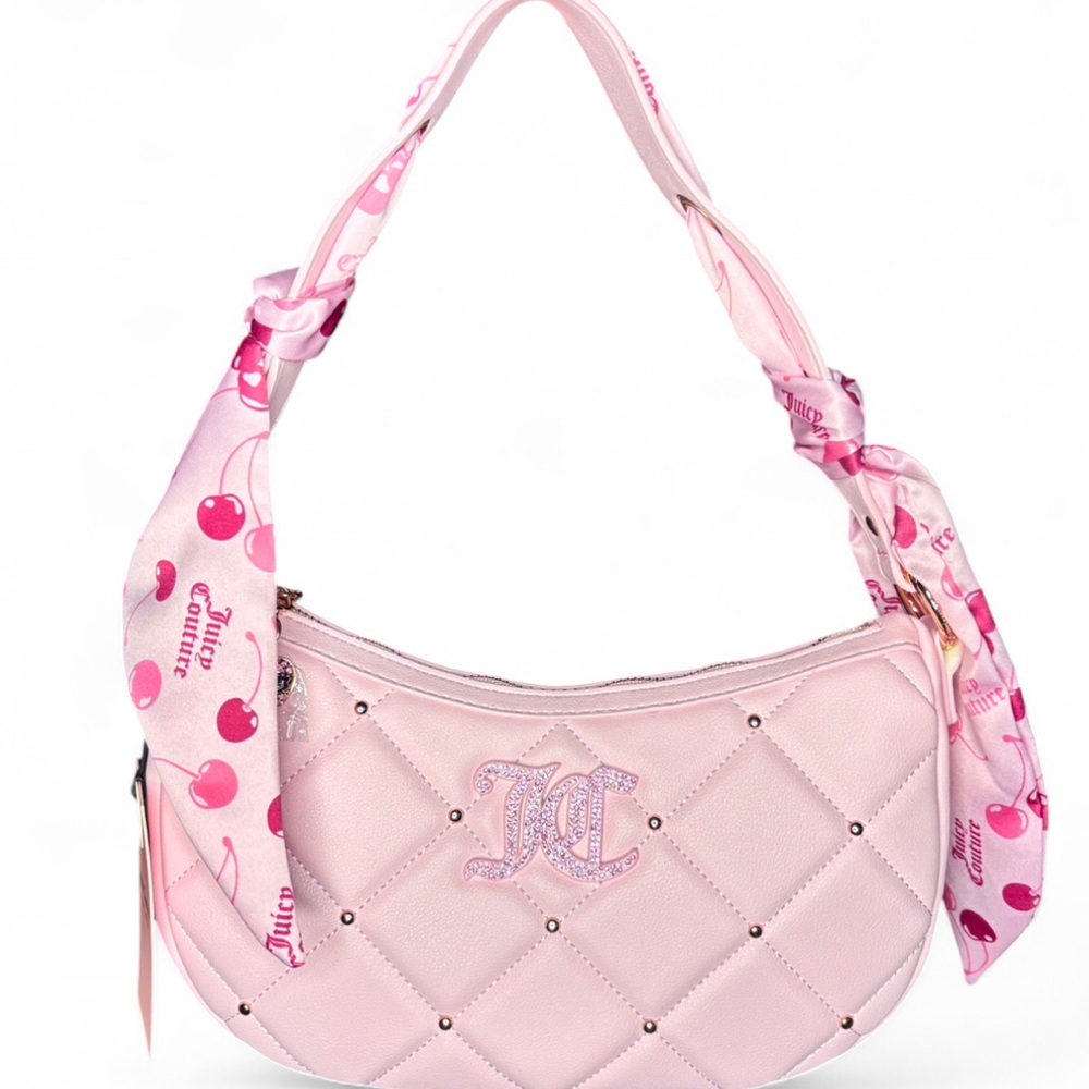 Juicy Couture Pink Quilted Shoulder Bag - Holding the line COHO